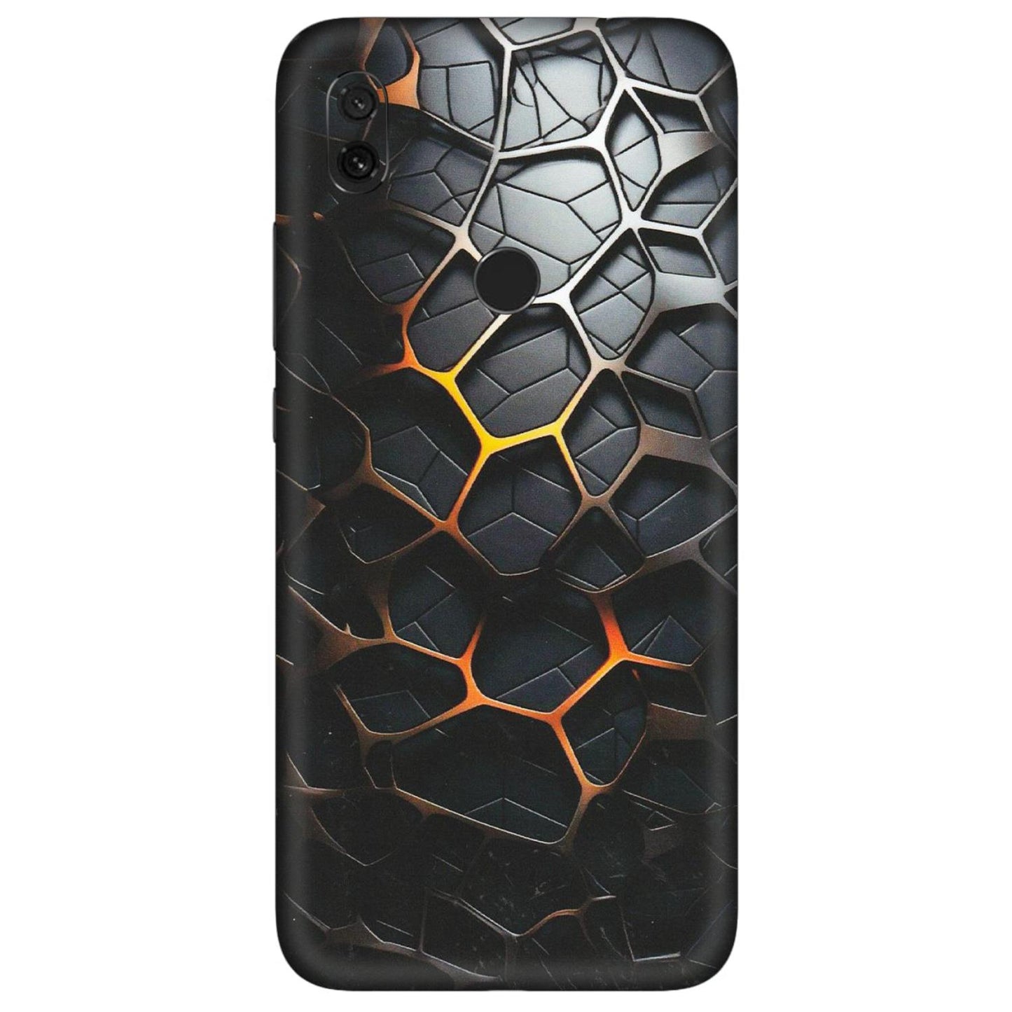 Xiaomi Redmi Phone Skins (All Models) - New Abstract Graphite Tiles - Matte Finish (M-130) Redmi Y3