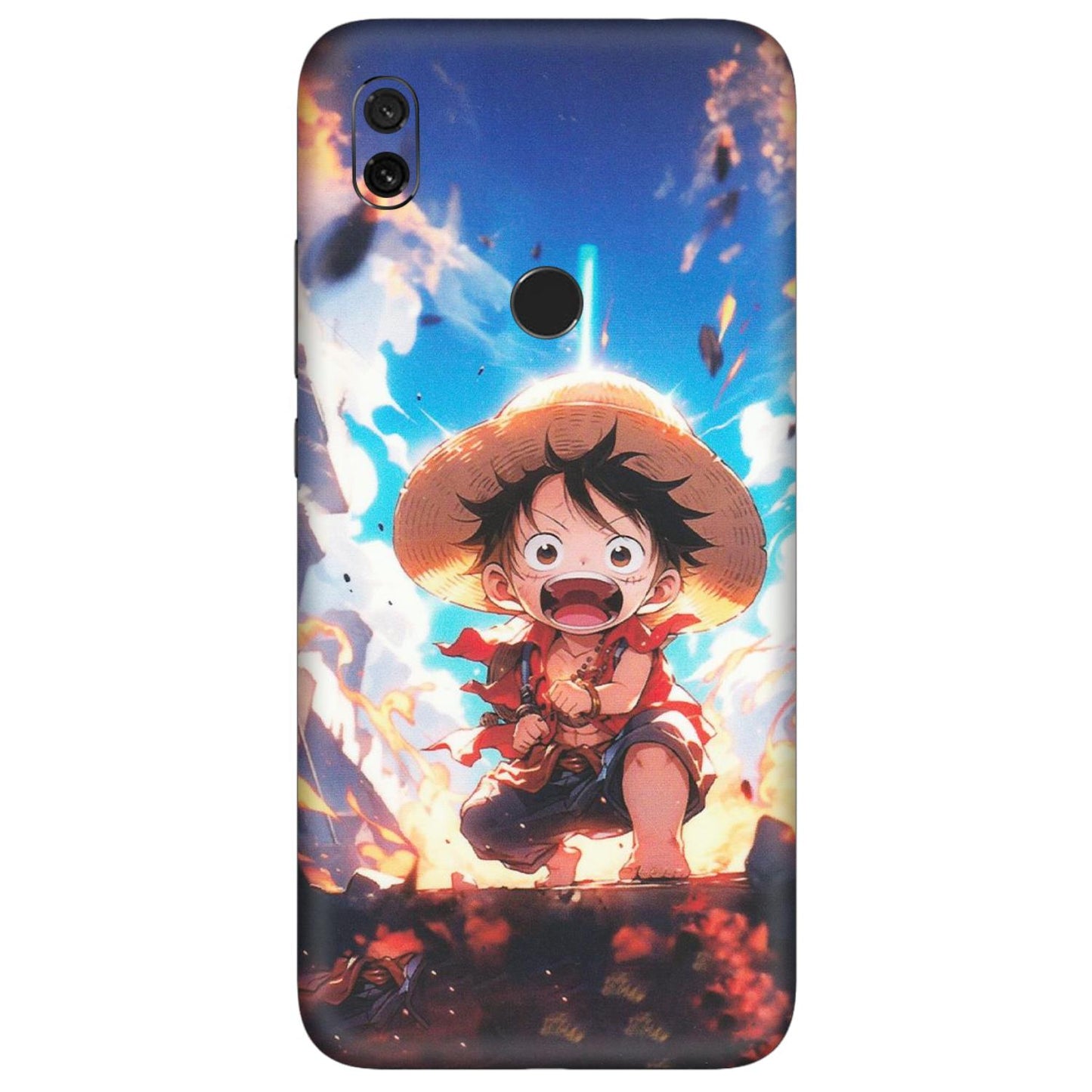 Xiaomi Redmi Phone Skins (All Models) - Toon One Piece Cute Character - Matte Finish (M-35) Redmi Y3