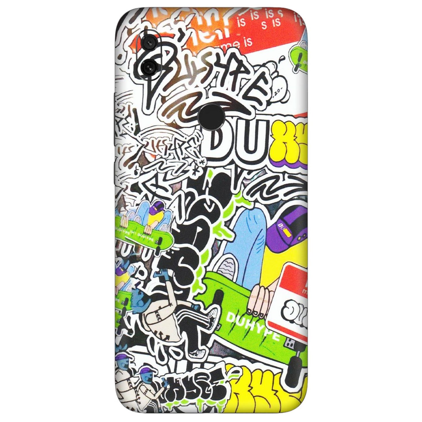 Xiaomi Redmi Phone Skins (All Models) - Dope Graffiti - Matte Finish (M-61) Redmi Y3