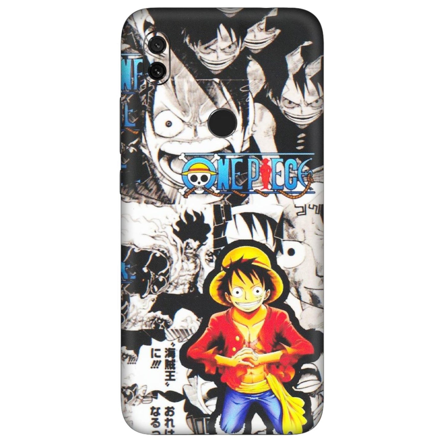 Xiaomi Redmi Phone Skins (All Models) - One Piece B&W - Matte Finish (M-63) Redmi Y3