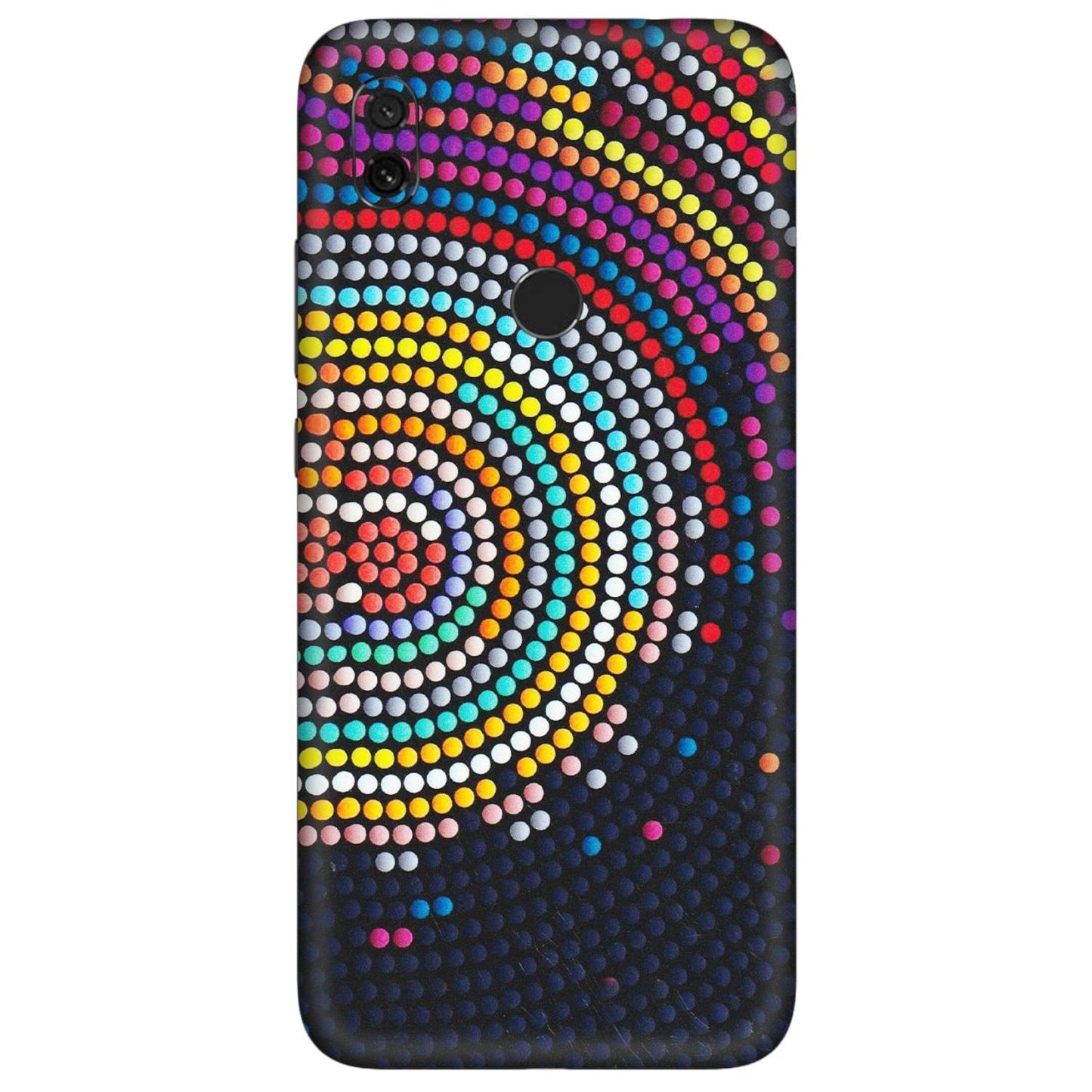 Xiaomi Redmi Phone Skins (All Models) - Rainbow Dot Mandala - Matte Finish (M-97) Redmi Y3