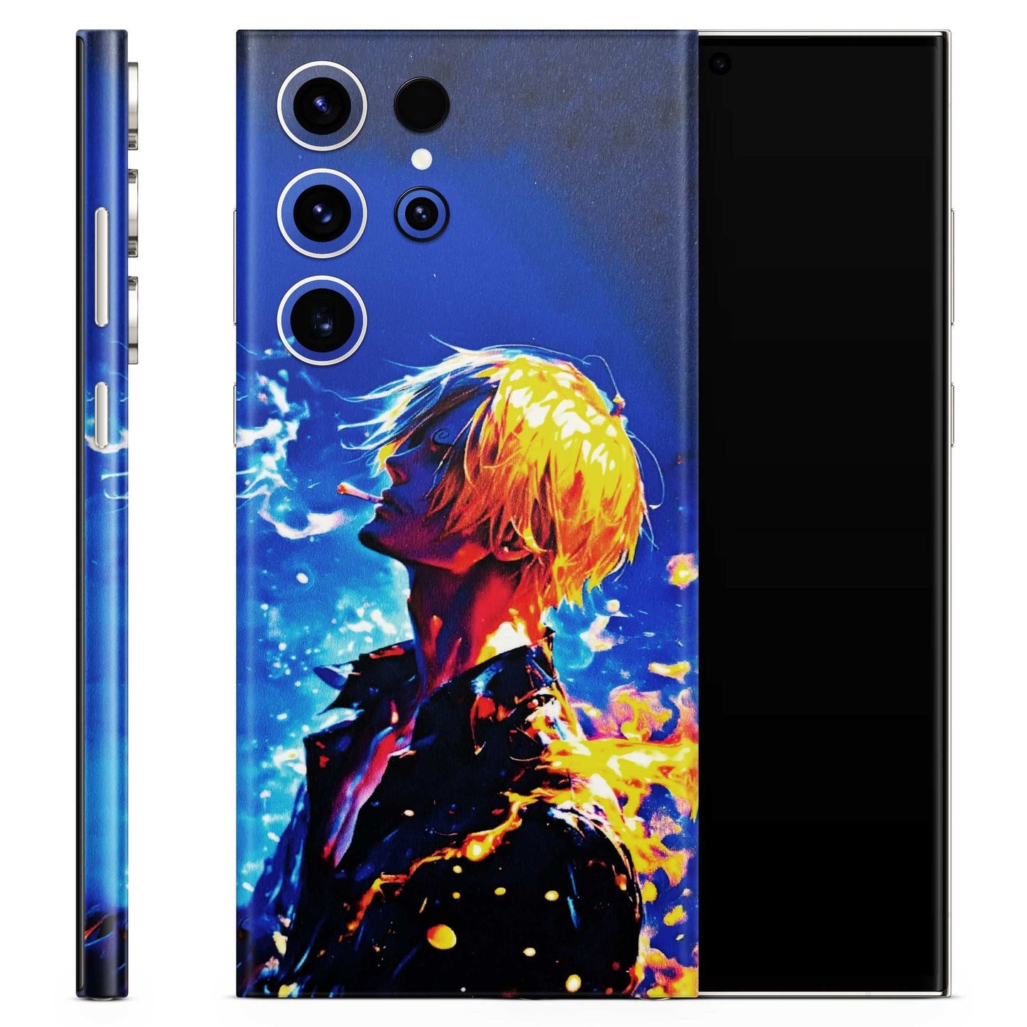 Sanji Vinsmoke One Piece 3D Embossed Phone Skin