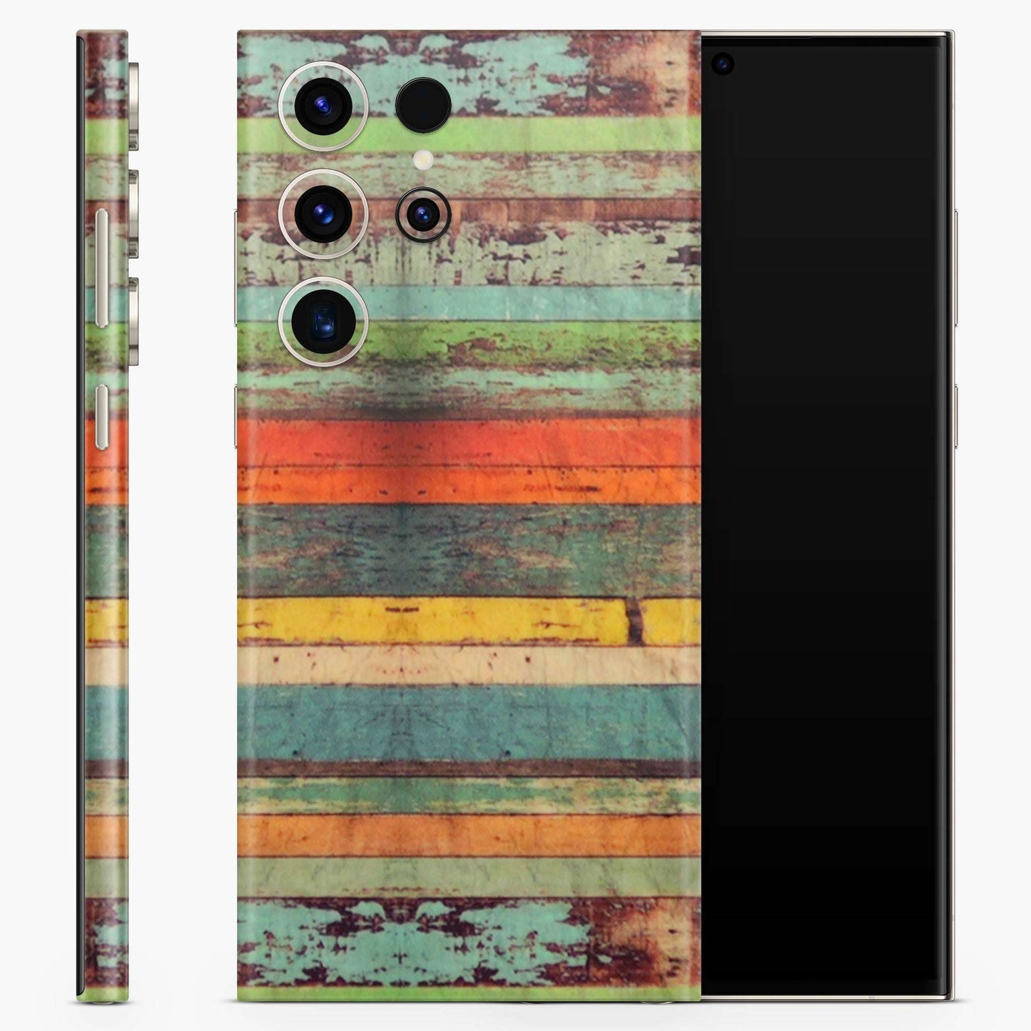 Sober Rustic Line Matte Finish Phone Skin