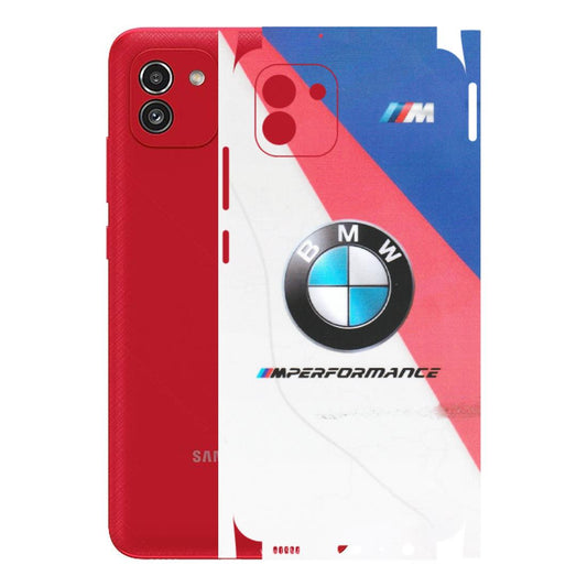 Samsung A/S Series Phone Skins (All Models) - BMW Logo Performance - Matte Finish (M-27) Samsung Galaxy A03