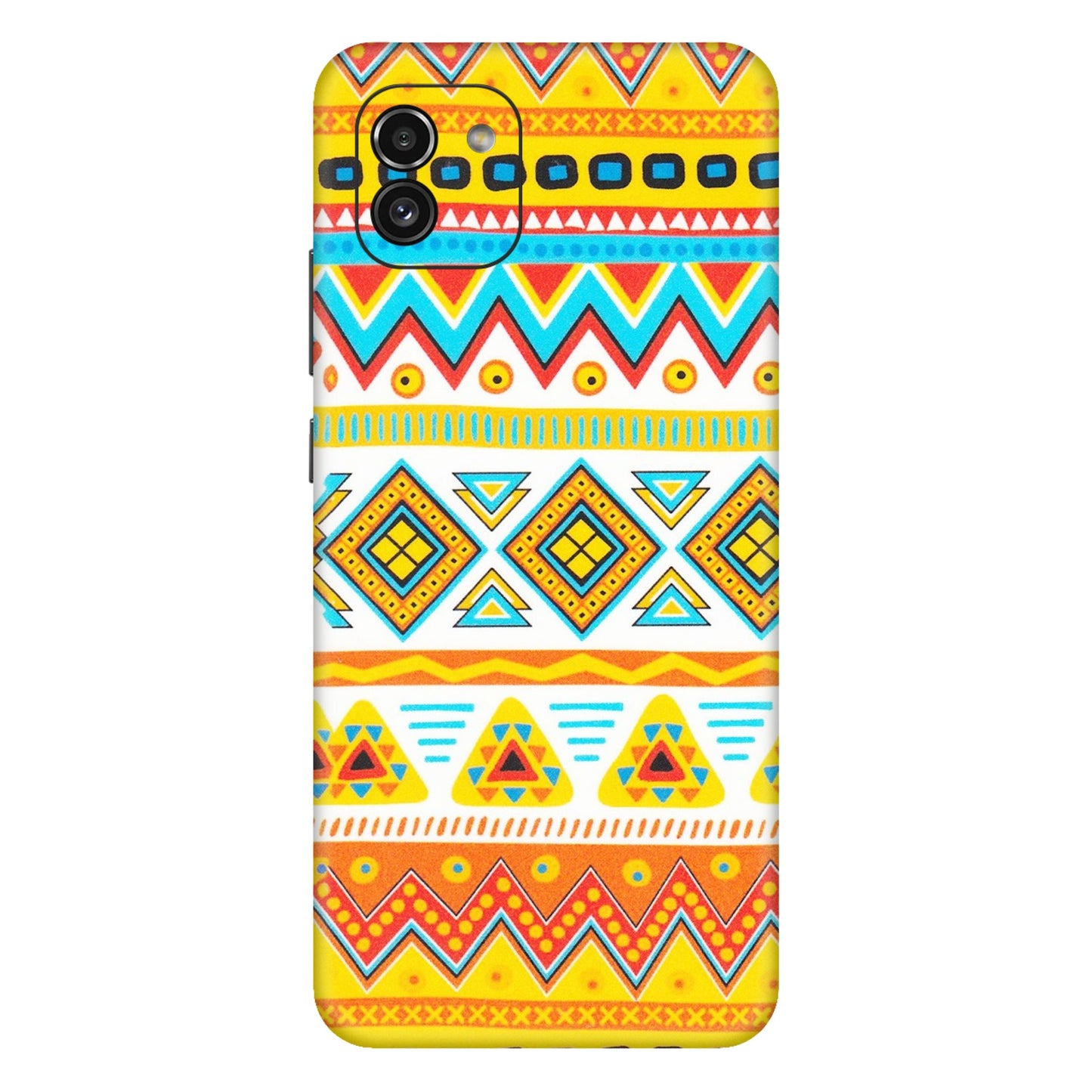 Samsung A/S Series Phone Skins (All Models) - Mexican Abstract - Matte Finish (M-71) Samsung Galaxy A03
