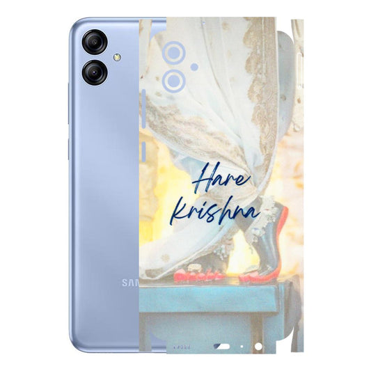 Samsung A/S Series Phone Skins (All Models) - Hare Krishna - 3D Embossed Finish (L-03) Samsung Galaxy A04E
