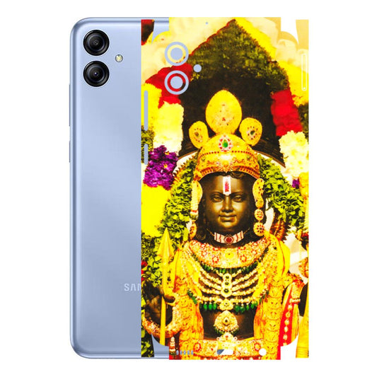 Samsung A/S Series Phone Skins (All Models) - Ram Lalla Ayodhya - 3D Embossed Finish (L-103) Samsung Galaxy A04E