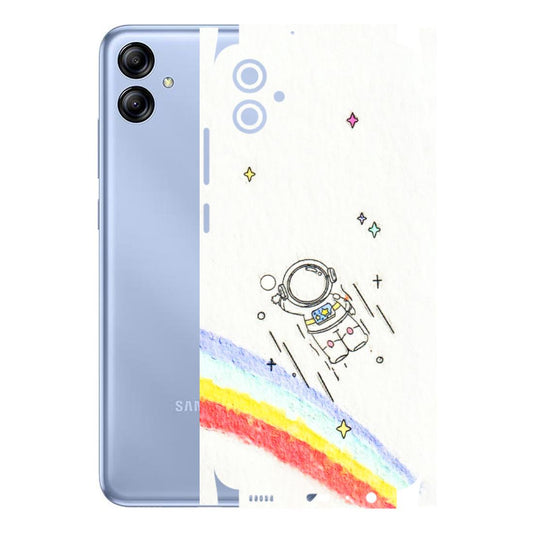 Samsung A/S Series Phone Skins (All Models) - Milkyway Astronaut - 3D Embossed Finish (L-110) Samsung Galaxy A04E