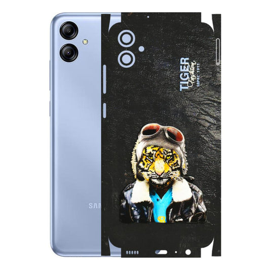 Samsung A/S Series Phone Skins (All Models) - Rider Tiger - 3D Embossed Finish (L-113) Samsung Galaxy A04E
