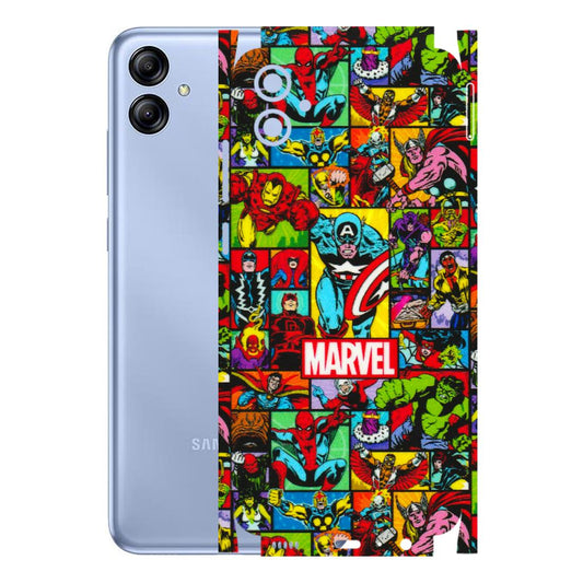 Samsung A/S Series Phone Skins (All Models) - MARVELOUS Comic Characters - 3D Embossed Finish (L-129) Samsung Galaxy A04E