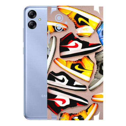 Samsung A/S Series Phone Skins (All Models) - Sneaker Lover - 3D Embossed Finish (L-135) Samsung Galaxy A04E