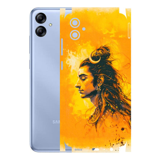 Samsung A/S Series Phone Skins (All Models) - Shiv Shakti - 3D Embossed Finish (L-14) Samsung Galaxy A04E