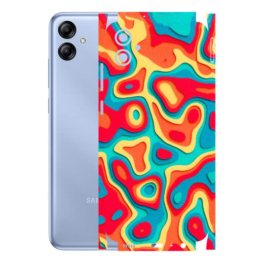 Samsung A/S Series Phone Skins (All Models) - Abstract Swirl - 3D Embossed Finish (L-150) Samsung Galaxy A04E