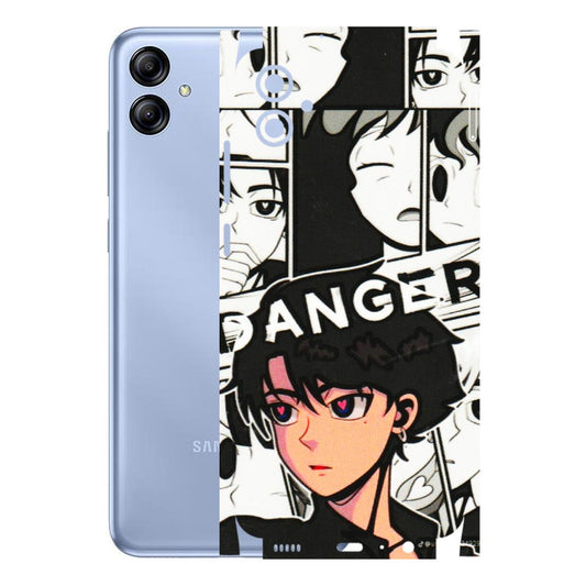 Samsung A/S Series Phone Skins (All Models) - Danger Anime - 3D Embossed Finish (L-155) Samsung Galaxy A04E