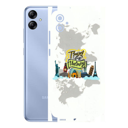 Samsung A/S Series Phone Skins (All Models) - Travel Therapy - 3D Embossed Finish (L-199) Samsung Galaxy A04E