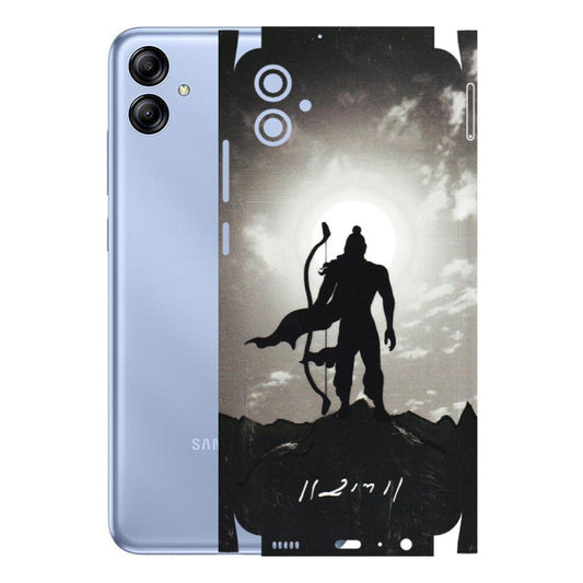 Samsung A/S Series Phone Skins (All Models) - Jai Siya Ram - 3D Embossed Finish (L-200) Samsung Galaxy A04E