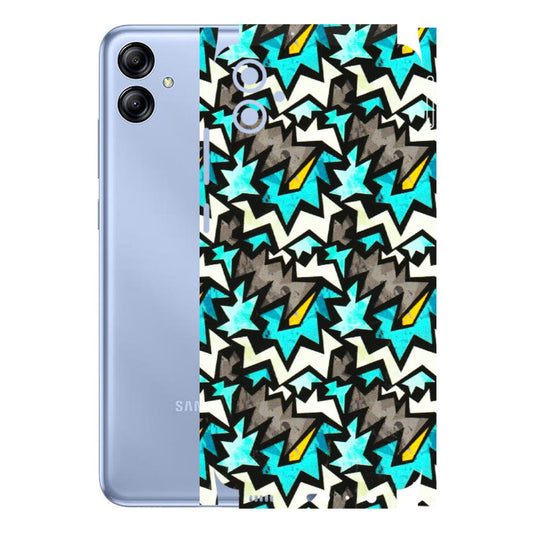 Samsung A/S Series Phone Skins (All Models) - Funky Zig Zag - 3D Embossed Finish (L-223) Samsung Galaxy A04E