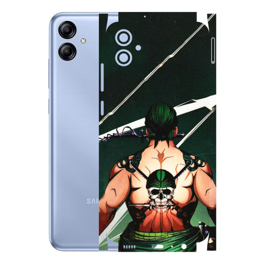 Samsung A/S Series Phone Skins (All Models) - Zoro Anime - 3D Embossed Finish (L-23) Samsung Galaxy A04E