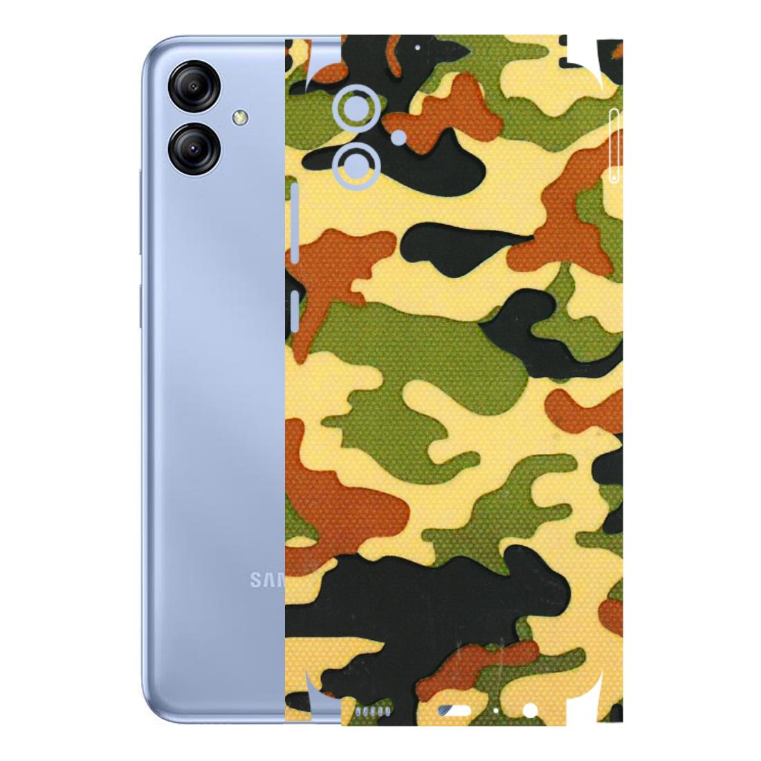 Samsung A/S Series Phone Skins (All Models) - Indian Military - 3D Embossed Finish (L-234) Samsung Galaxy A04E