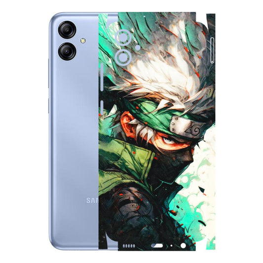 Samsung A/S Series Phone Skins (All Models) - Kakashi Side Profile - 3D Embossed Finish (L-249) Samsung Galaxy A04E