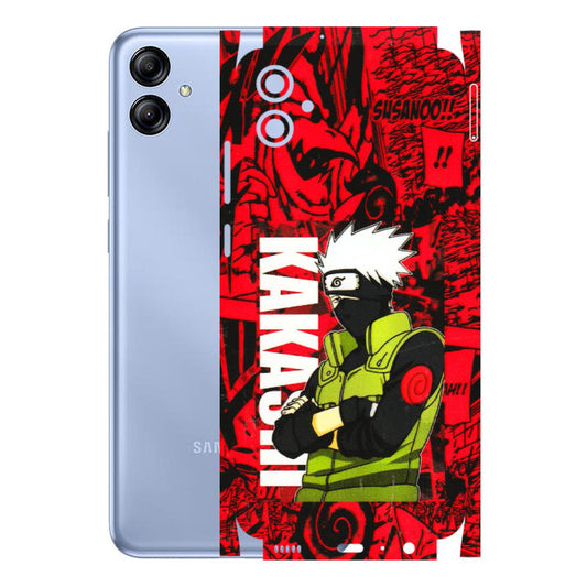 Samsung A/S Series Phone Skins (All Models) - Kakashi Red Anime - 3D Embossed Finish (L-251) Samsung Galaxy A04E