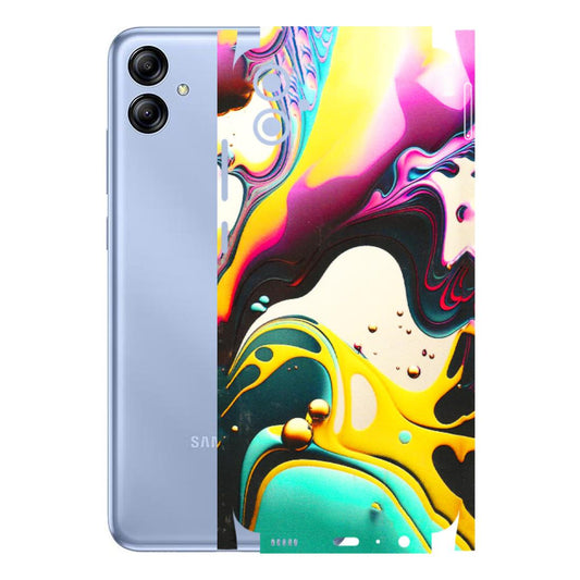 Samsung A/S Series Phone Skins (All Models) - Multicolor Abstract pattern - 3D Embossed Finish (L-254) Samsung Galaxy A04E