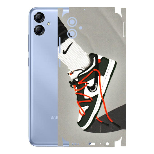 Samsung A/S Series Phone Skins (All Models) - New Grey Sneaker - 3D Embossed Finish (L-261) Samsung Galaxy A04E