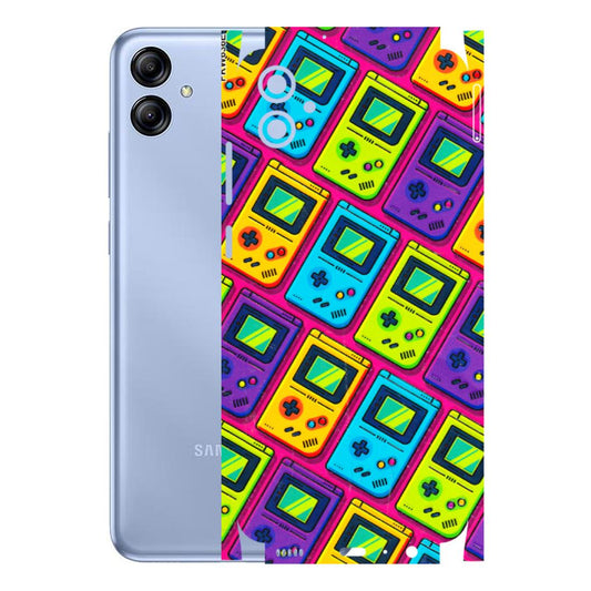 Samsung A/S Series Phone Skins (All Models) - Gameboy Colourful - 3D Embossed Finish (L-266) Samsung Galaxy A04E