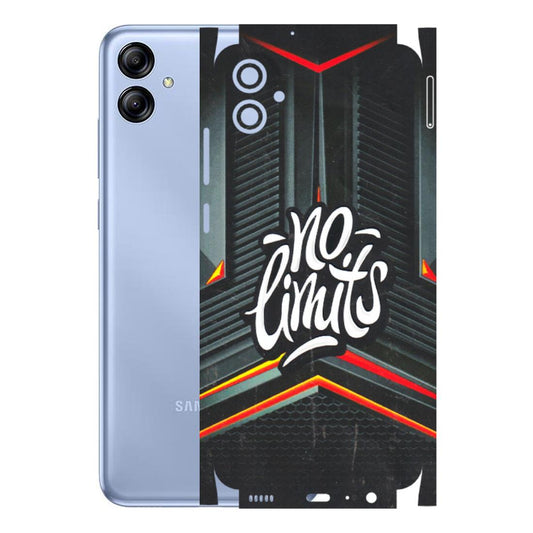 Samsung A/S Series Phone Skins (All Models) - No Limits - 3D Embossed Finish (L-286) Samsung Galaxy A04E