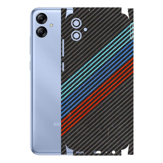 Samsung A/S Series Phone Skins (All Models) - Carbon BM - 3D Embossed Finish (L-302) Samsung Galaxy A04E