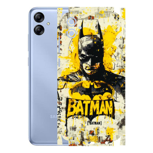 Samsung A/S Series Phone Skins (All Models) - Batman Yellow BT - 3D Embossed Finish (L-304) Samsung Galaxy A04E