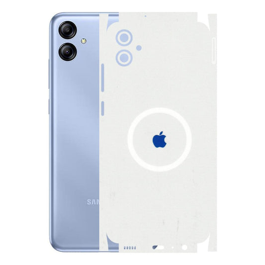 Samsung A/S Series Phone Skins (All Models) - iPhone Magsafe Logo - 3D Embossed Finish (L-320) Samsung Galaxy A04E