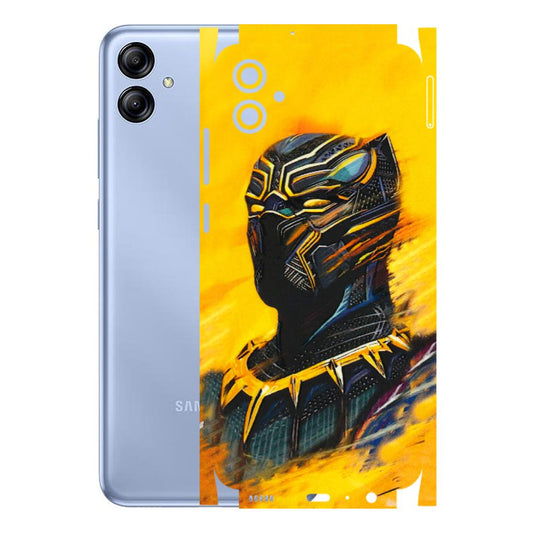 Samsung A/S Series Phone Skins (All Models) - Yellow Panther - 3D Embossed Finish (L-54) Samsung Galaxy A04E
