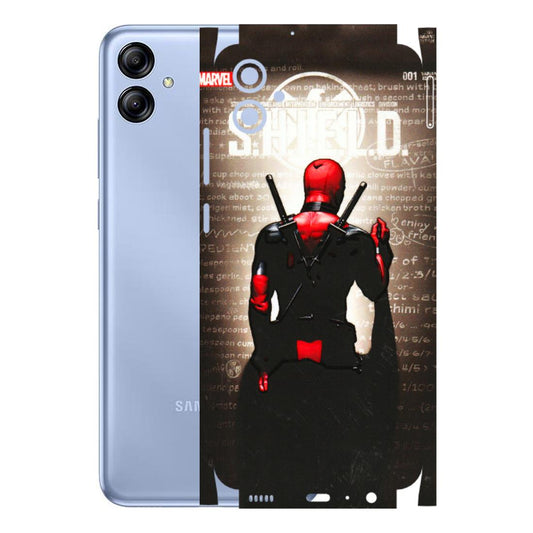 Samsung A/S Series Phone Skins (All Models) - Deadpool - 3D Embossed Finish (L-56) Samsung Galaxy A04E