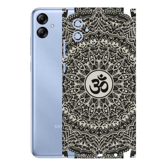 Samsung A/S Series Phone Skins (All Models) - Aum Elegant Mandala - 3D Embossed Finish (L-62) Samsung Galaxy A04E