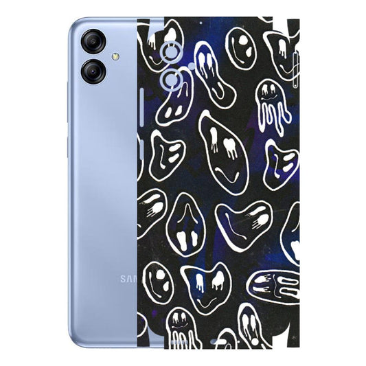 Samsung A/S Series Phone Skins (All Models) - Distorted Smileys - 3D Embossed Finish (L-92) Samsung Galaxy A04E