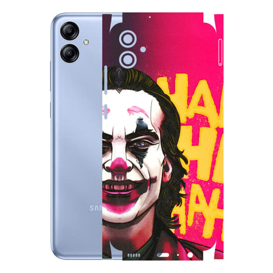 Samsung A/S Series Phone Skins (All Models) - Joker Evil Laugh - 3D Embossed Finish (L-97) Samsung Galaxy A04E