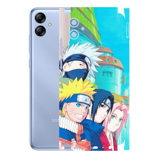 Samsung A/S Series Phone Skins (All Models) - Team Minato And Kakashi - Matte Finish (M-101) Samsung Galaxy A04E