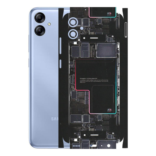 Samsung A/S Series Phone Skins (All Models) - Motherboard Circuit Layout - Matte Finish (M-117) Samsung Galaxy A04E