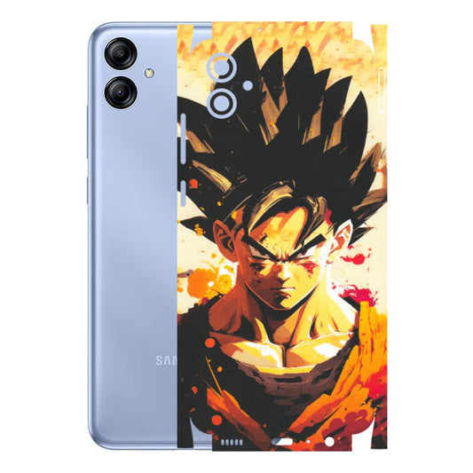 Samsung A/S Series Phone Skins (All Models) - Angry Goku - Matte Finish (M-12) Samsung Galaxy A04E