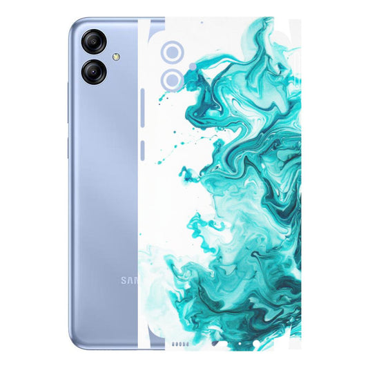 Samsung A/S Series Phone Skins (All Models) - Sky Blue Abstract Colour - Matte Finish (M-146) Samsung Galaxy A04E