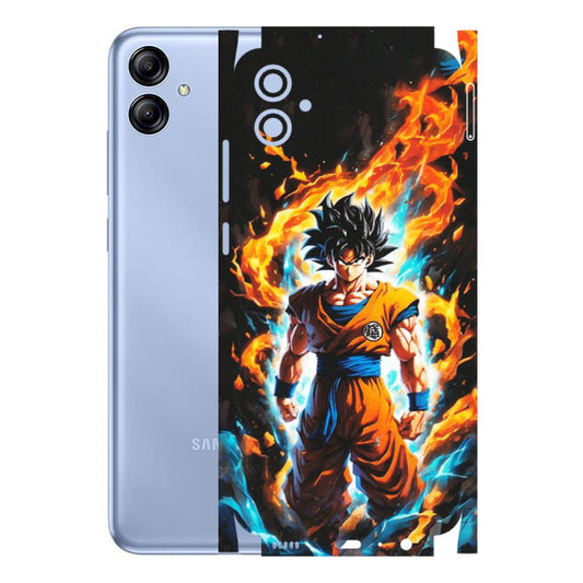 Samsung A/S Series Phone Skins (All Models) - Goku Transformation Anime - Matte Finish (M-159) Samsung Galaxy A04E
