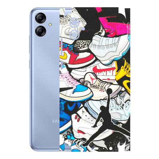 Samsung A/S Series Phone Skins (All Models) - Jordan Sneakers Fan - Matte Finish (M-80) Samsung Galaxy A04E