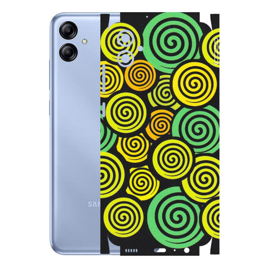 Samsung A/S Series Phone Skins (All Models) - Crazy Spiral - Matte Finish (M-91) Samsung Galaxy A04E