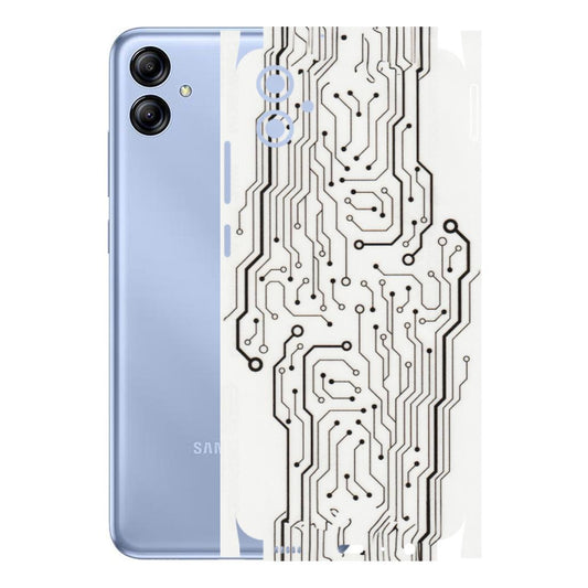 Samsung A/S Series Phone Skins (All Models) - Tech Circuits - Transparent Finish (T-03) Samsung Galaxy A04E