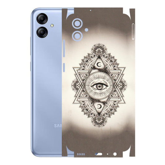 Samsung A/S Series Phone Skins (All Models) - Illuminati Great Eye - Transparent Finish (T-14) Samsung Galaxy A04E