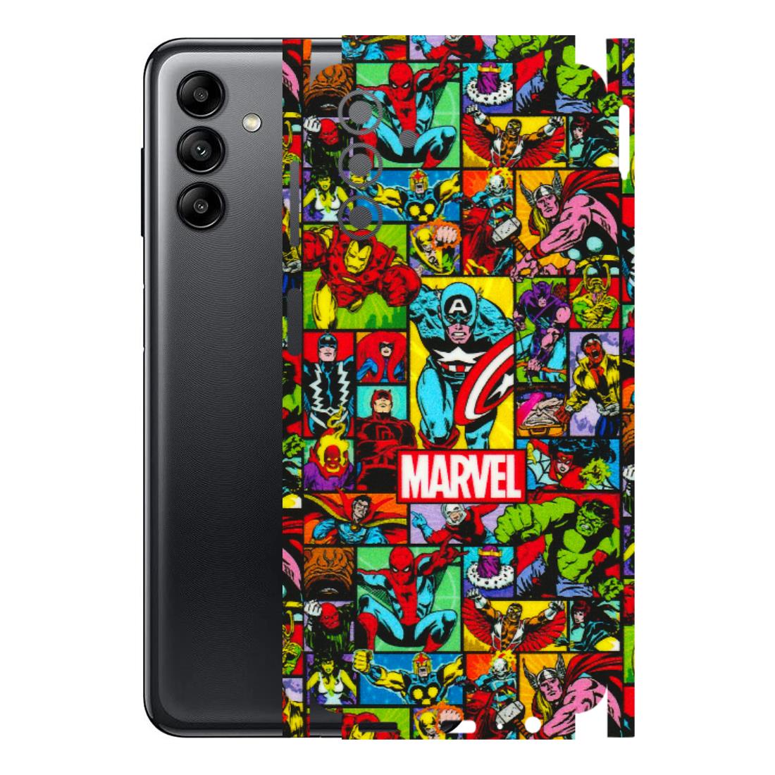 Samsung A/S Series Phone Skins (All Models) - MARVELOUS Comic Characters - 3D Embossed Finish (L-129) Samsung Galaxy A04S