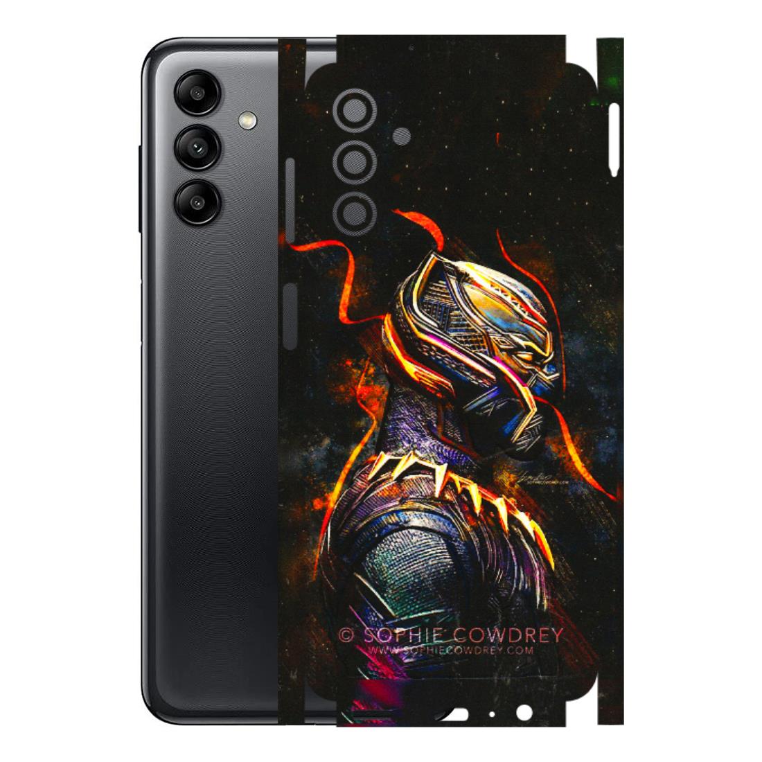 Samsung A/S Series Phone Skins (All Models) - Black Panther - 3D Embossed Finish (L-190) Samsung Galaxy A04S
