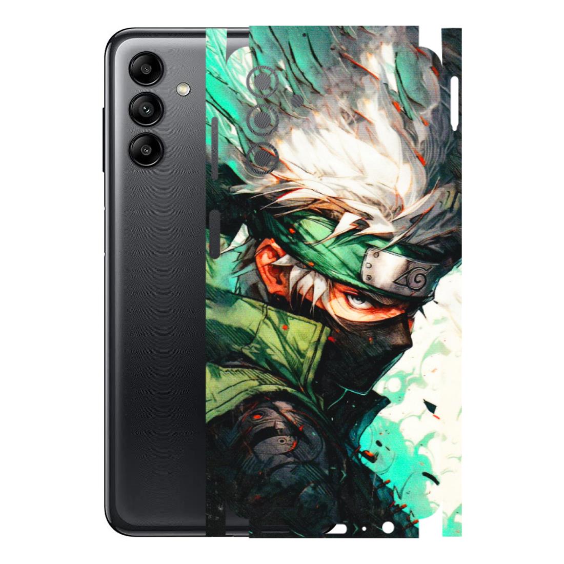 Samsung A/S Series Phone Skins (All Models) - Kakashi Side Profile - 3D Embossed Finish (L-249) Samsung Galaxy A04S