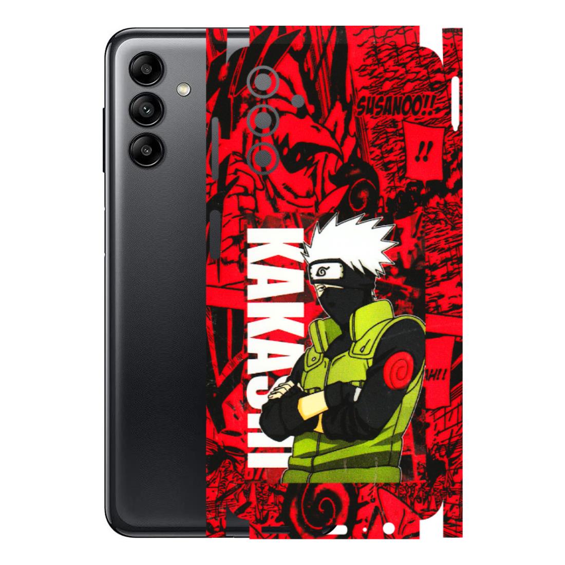 Samsung A/S Series Phone Skins (All Models) - Kakashi Red Anime - 3D Embossed Finish (L-251) Samsung Galaxy A04S